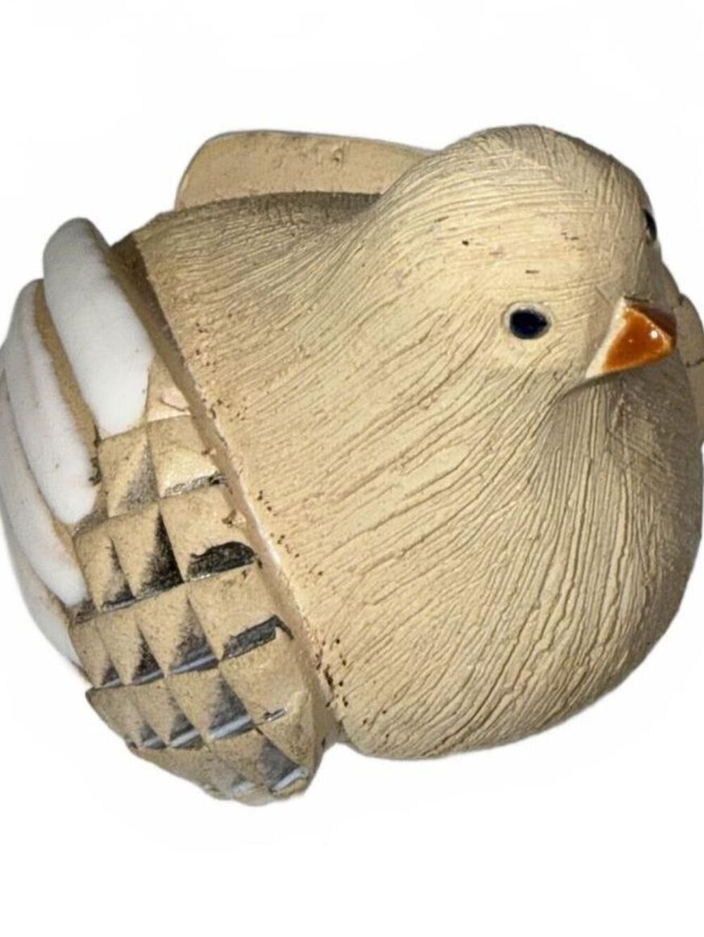 Artesania Rinconada #81 Dove Figurine Uruguay Hand-Carved Retired